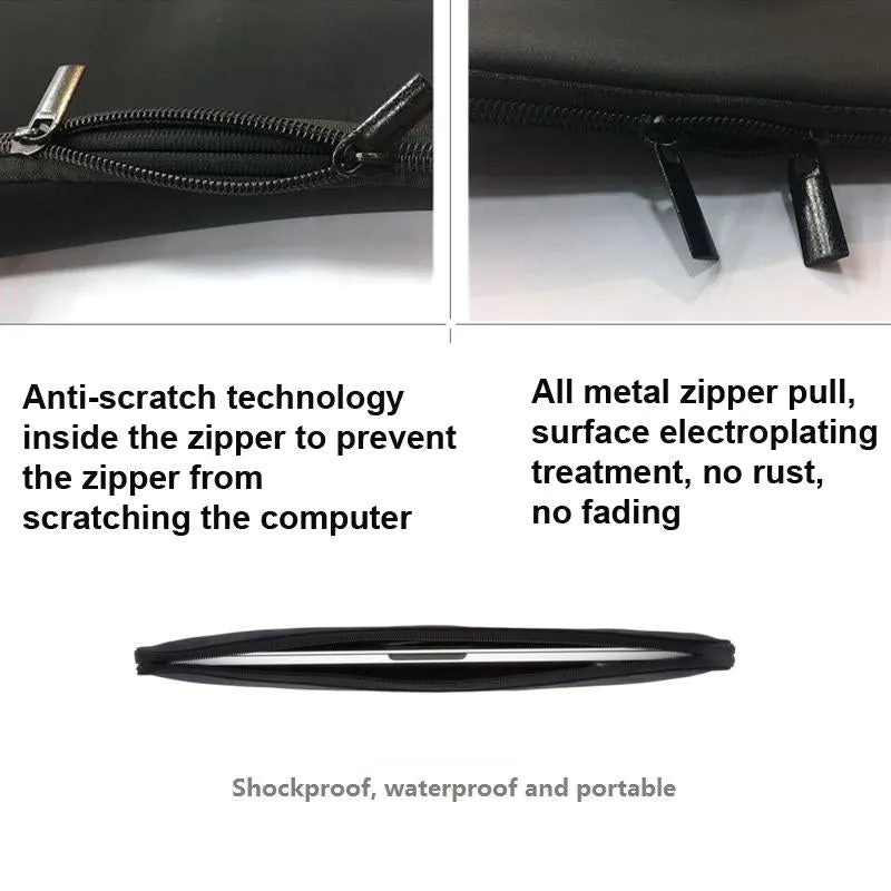 15 Inch Laptop Sleeve with Diving Material - no Elastic Band