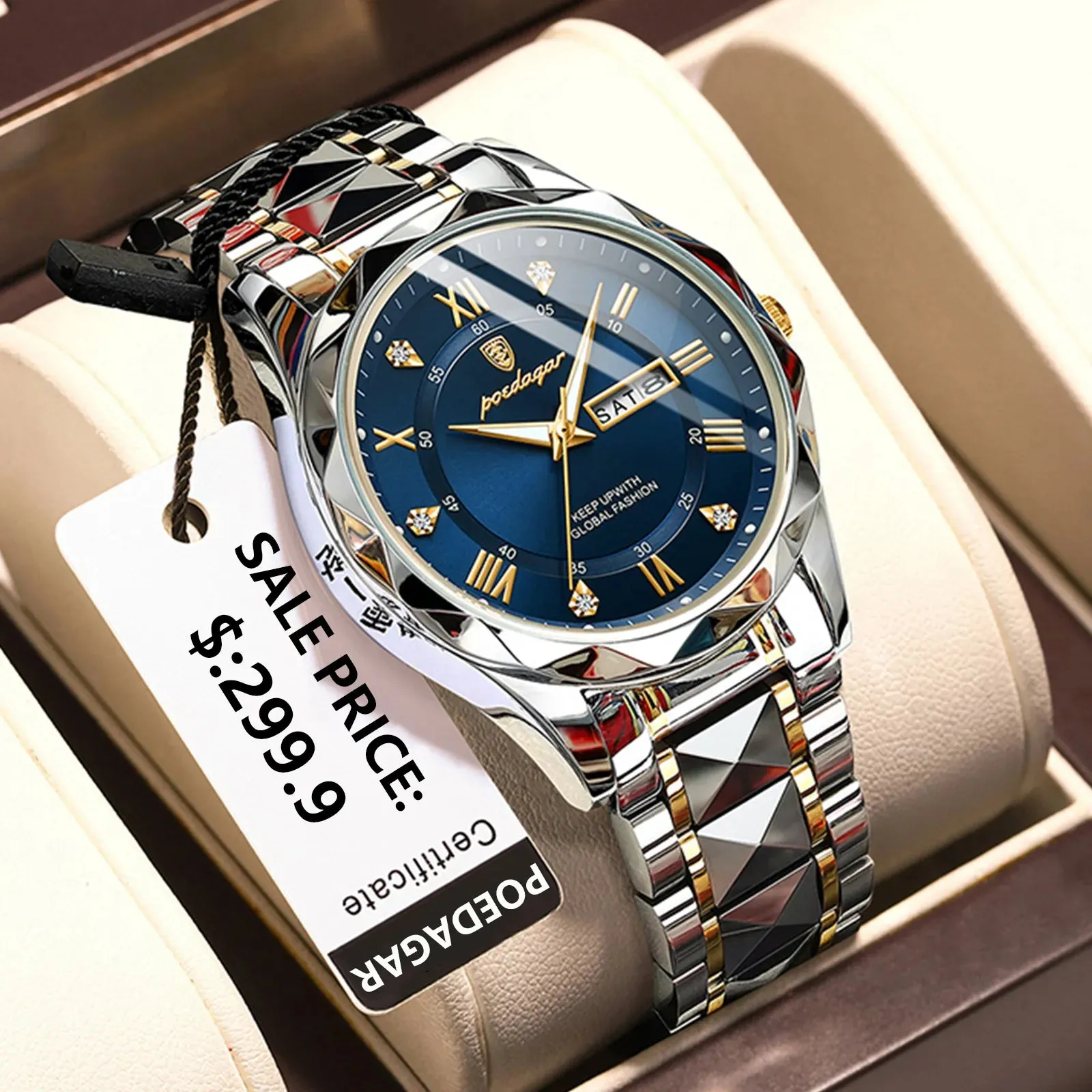AGAR Chronograph Wristwatch
