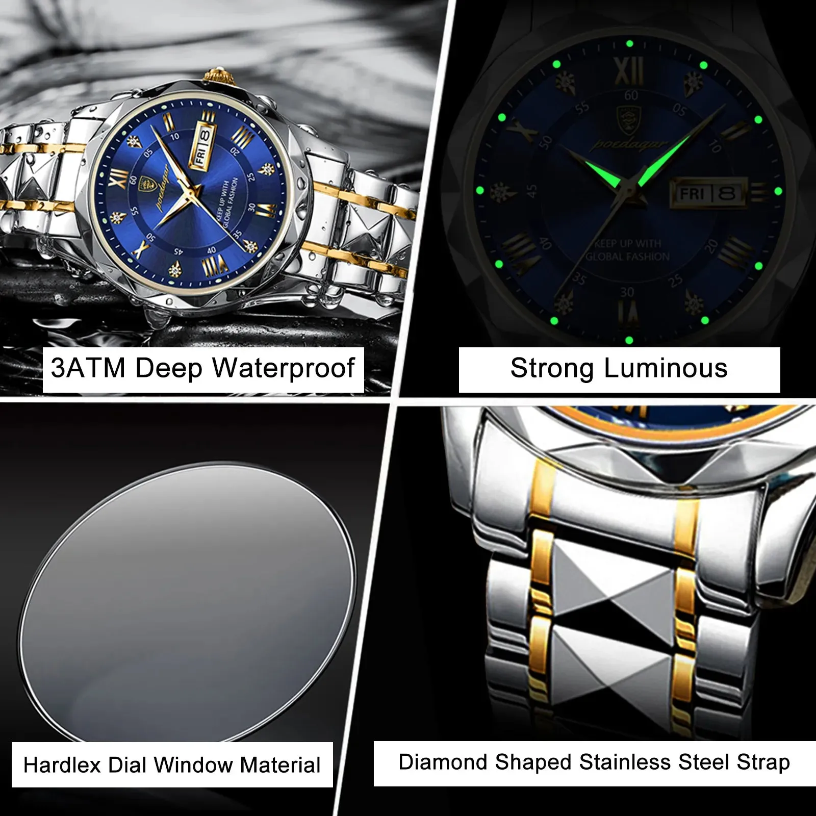 AGAR Chronograph Wristwatch