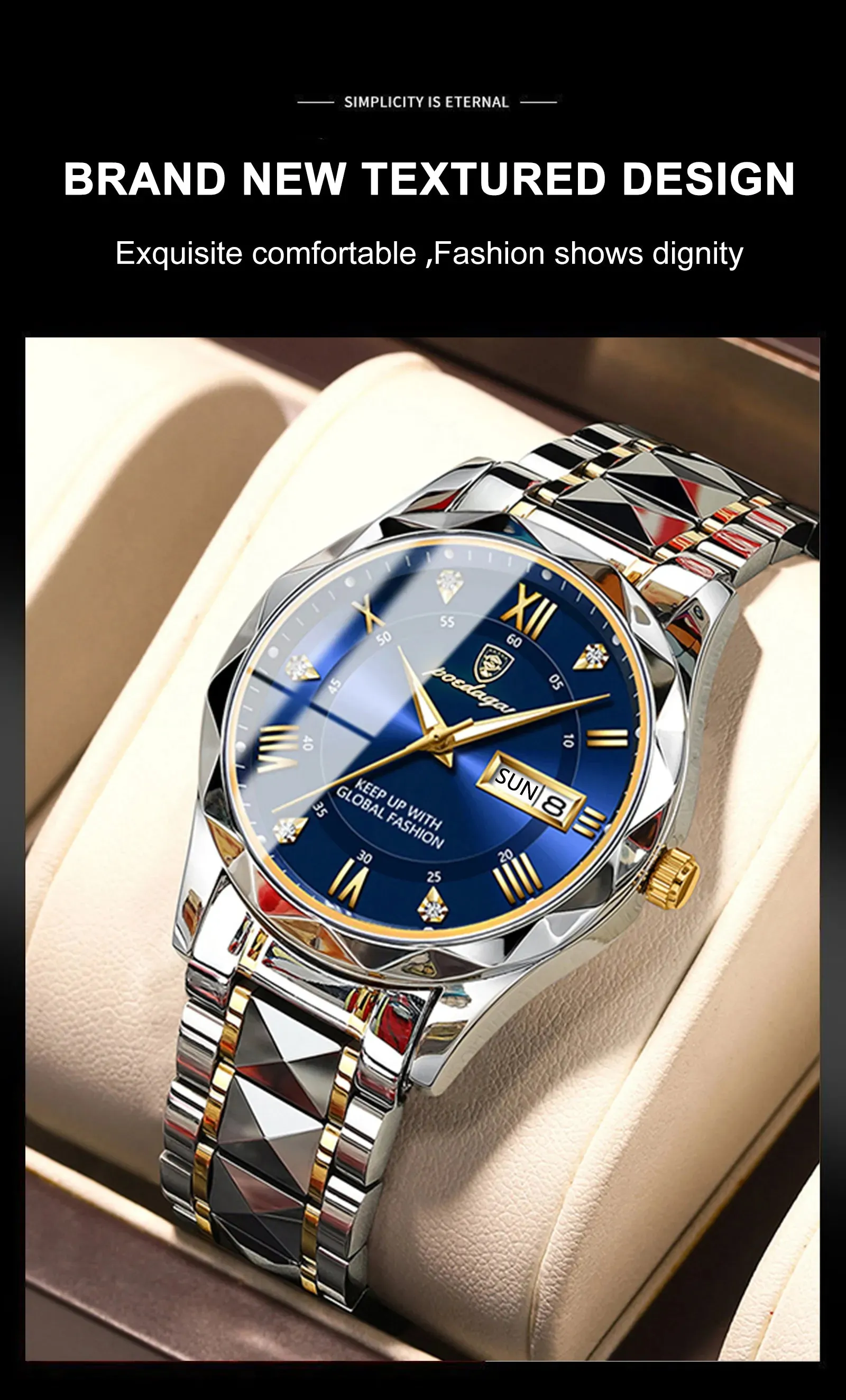 AGAR Chronograph Wristwatch