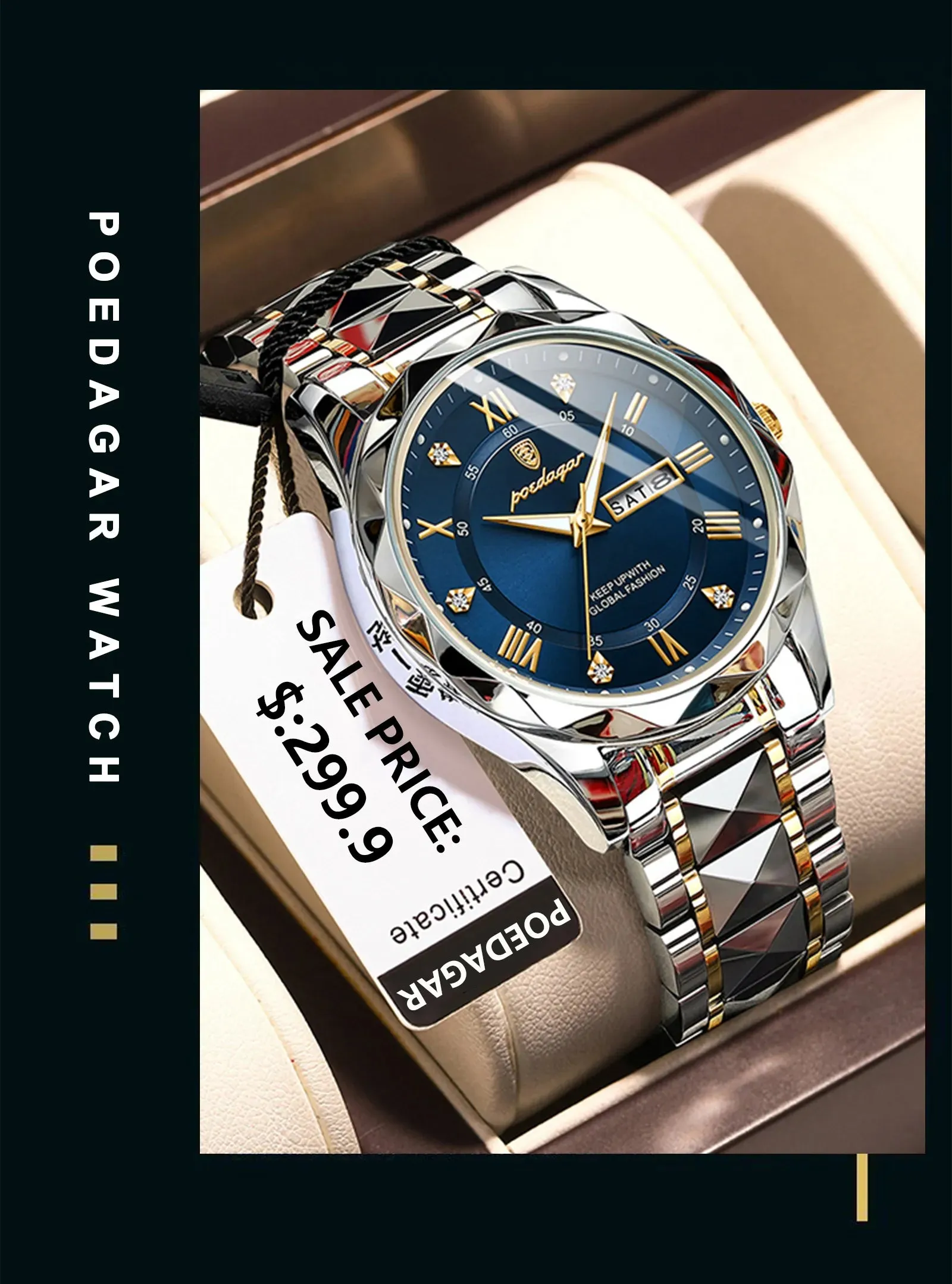 AGAR Chronograph Wristwatch