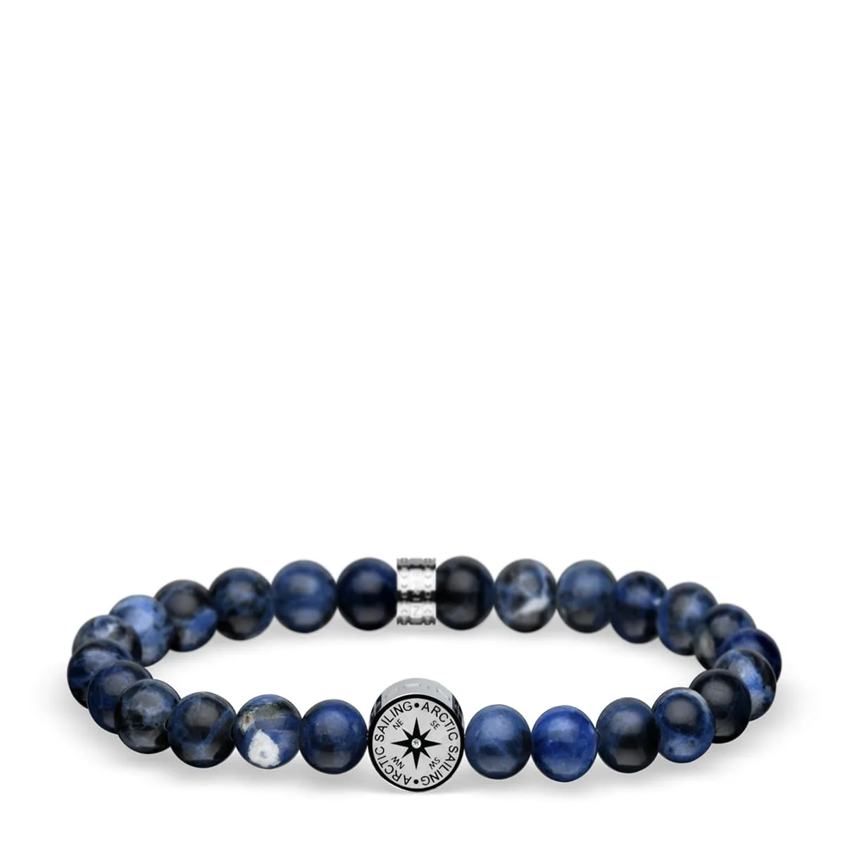 Arctic Symphony Silver & Blue Bracelet