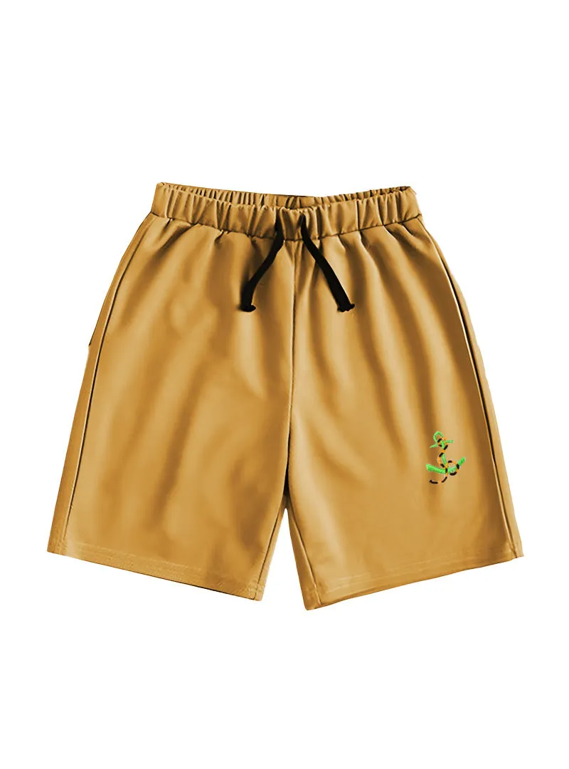 Arrow Logo Printed Boys Shorts