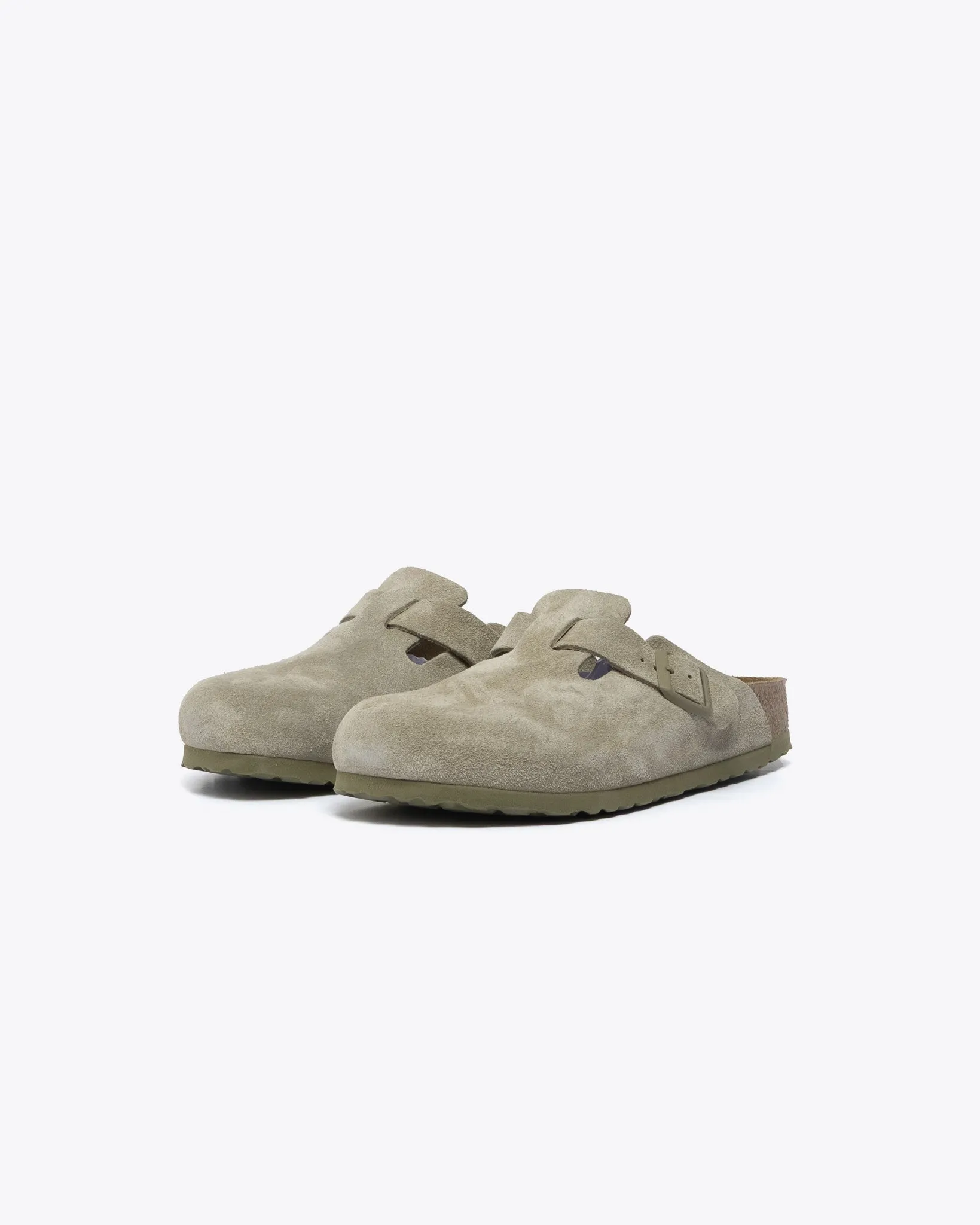 Birkenstock Boston Faded Khaki