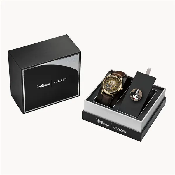 Citizen Eco Drive Disney100 Mickey Mouse Fanfare Watch Box Set