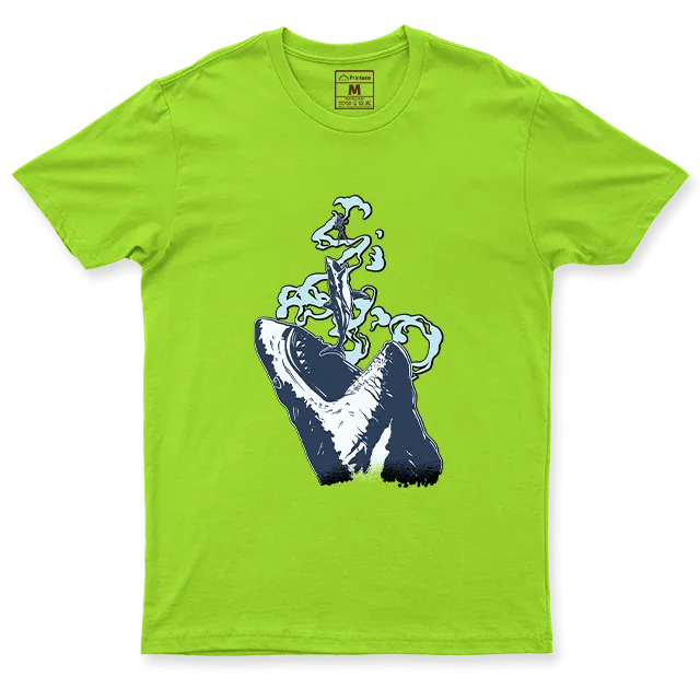 Drifit Shirt: Megalodon