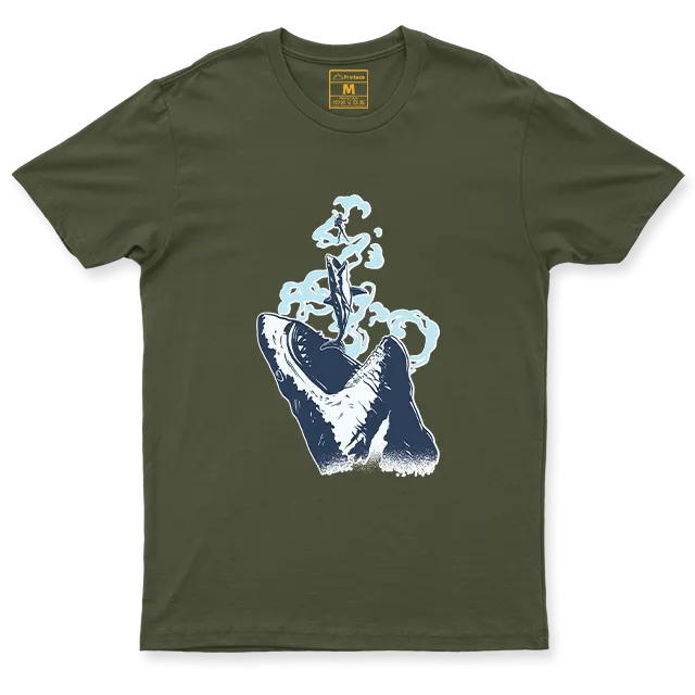 Drifit Shirt: Megalodon