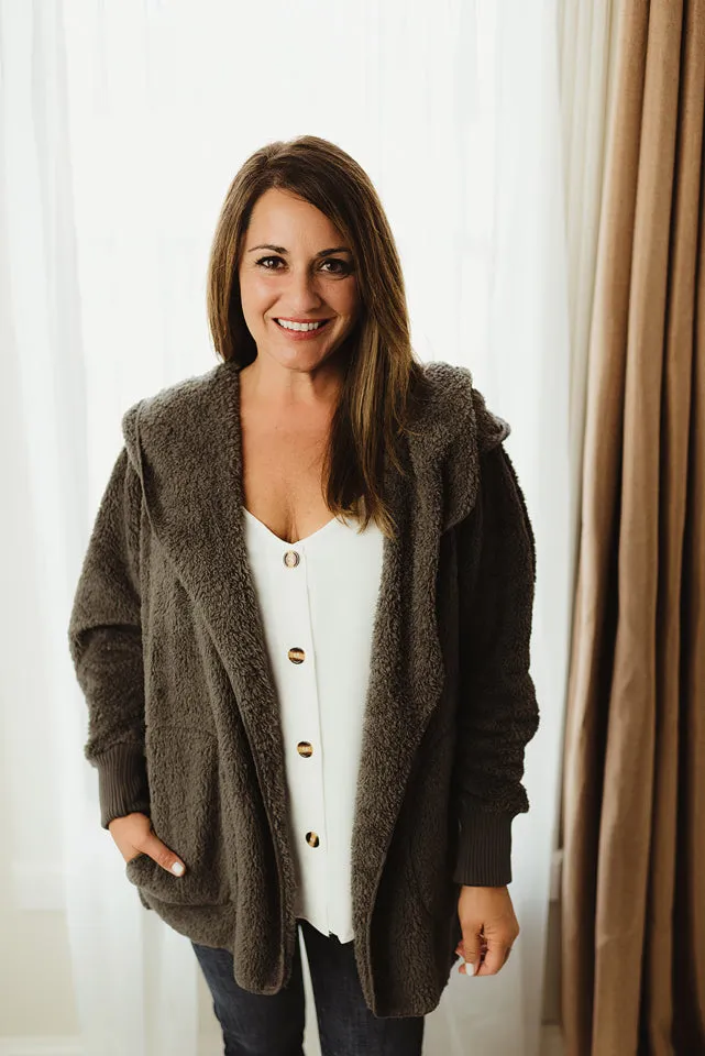 Fur Hooded Jacket