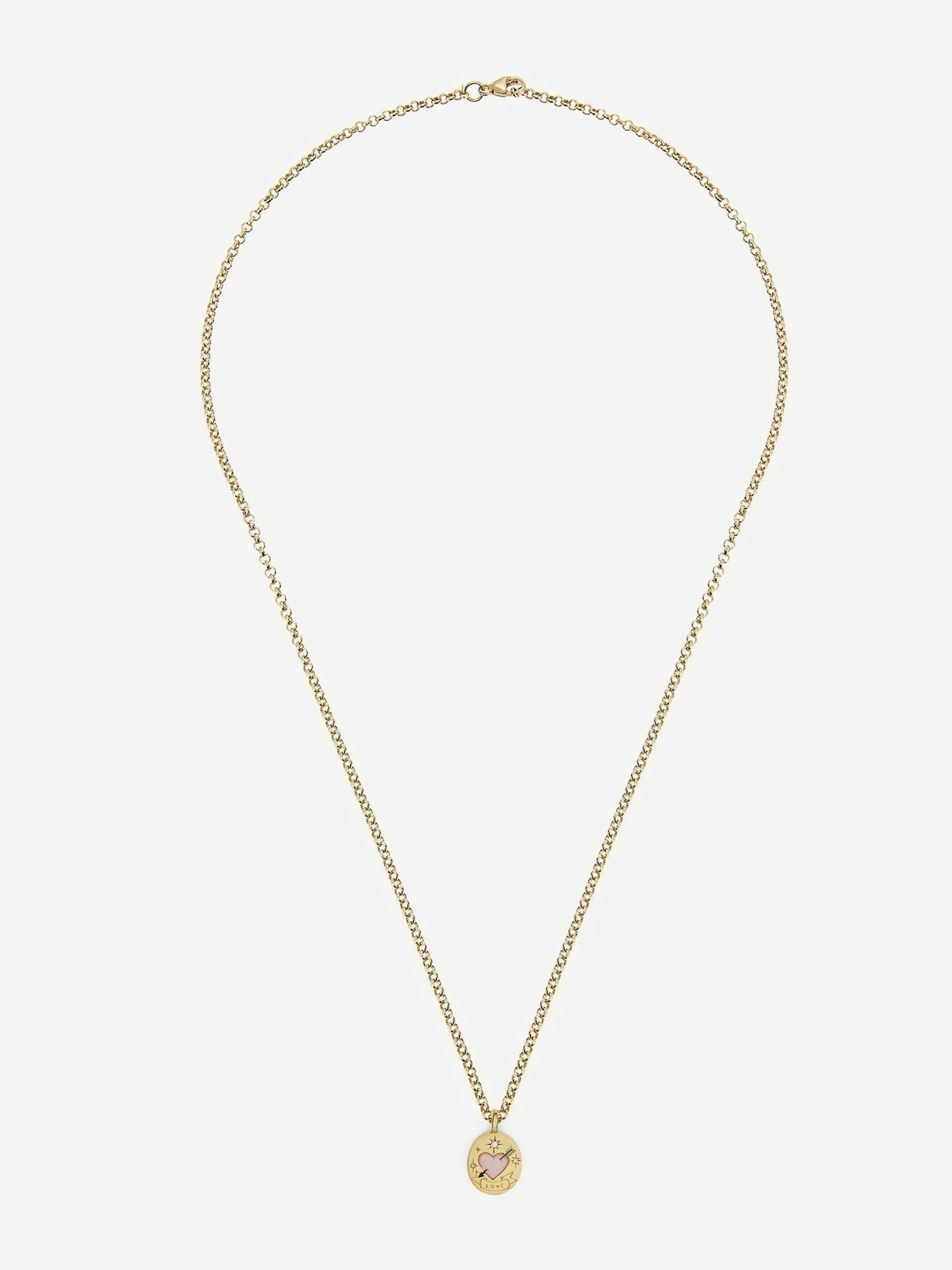 Love me forever charm
