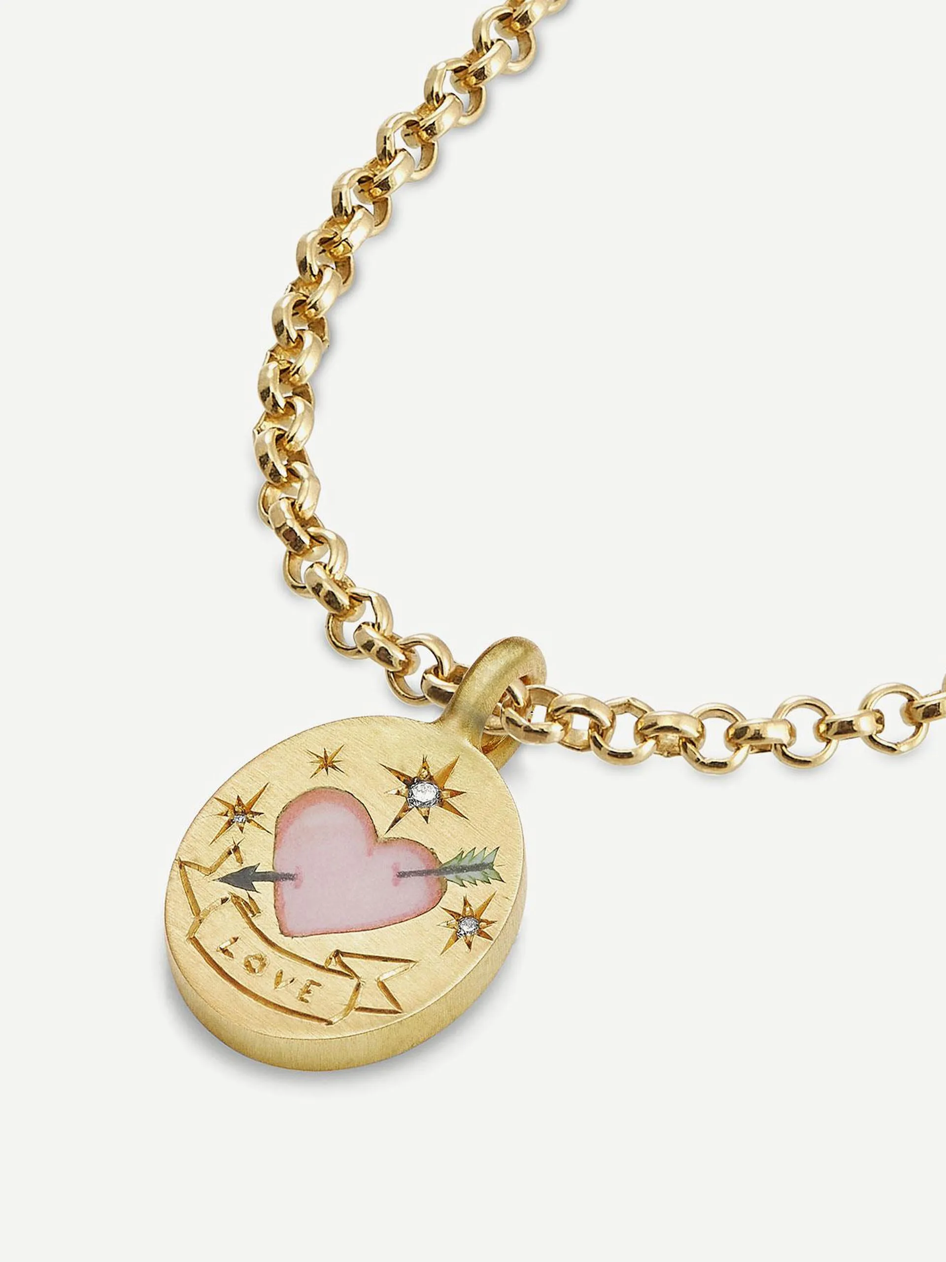 Love me forever charm