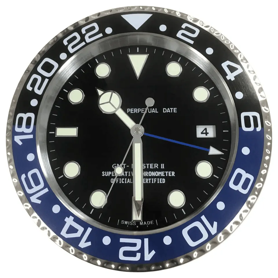 Luxury Metal Watches Art Clock Modern Decorations Wall Clock