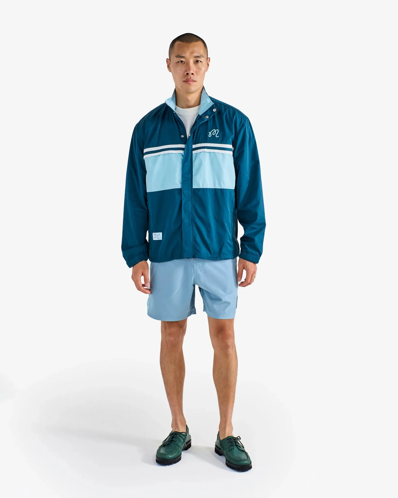 Malbon - COSTANZO WINDBREAKER - OCEAN
