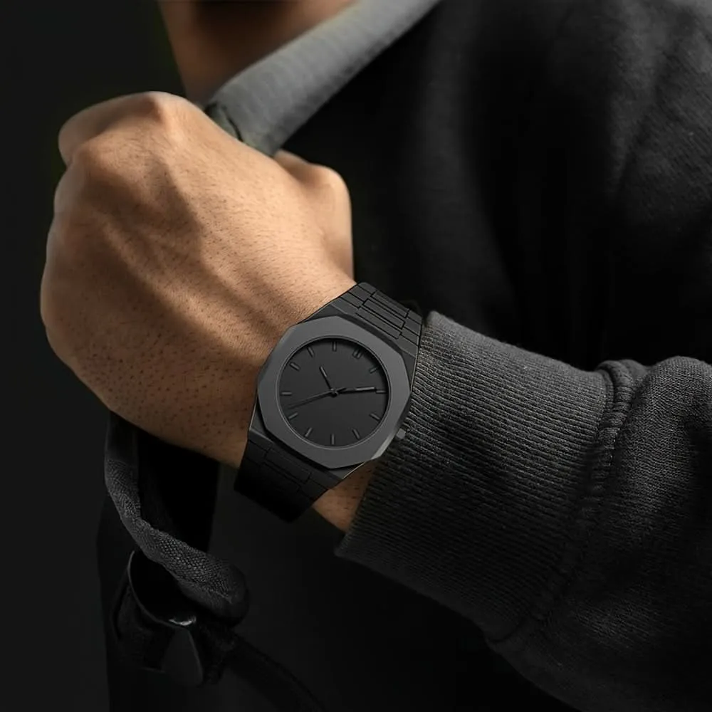 Men's Quartz Business Watch with Round Dial