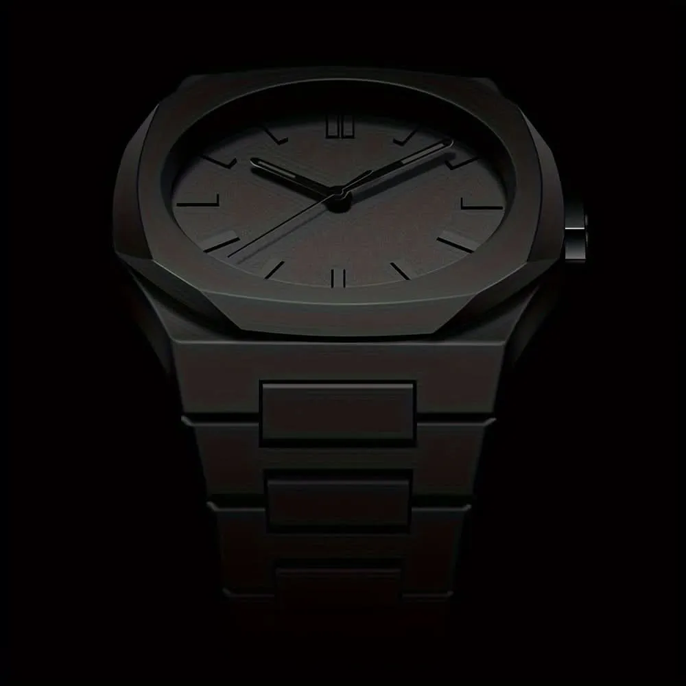 Men's Quartz Business Watch with Round Dial