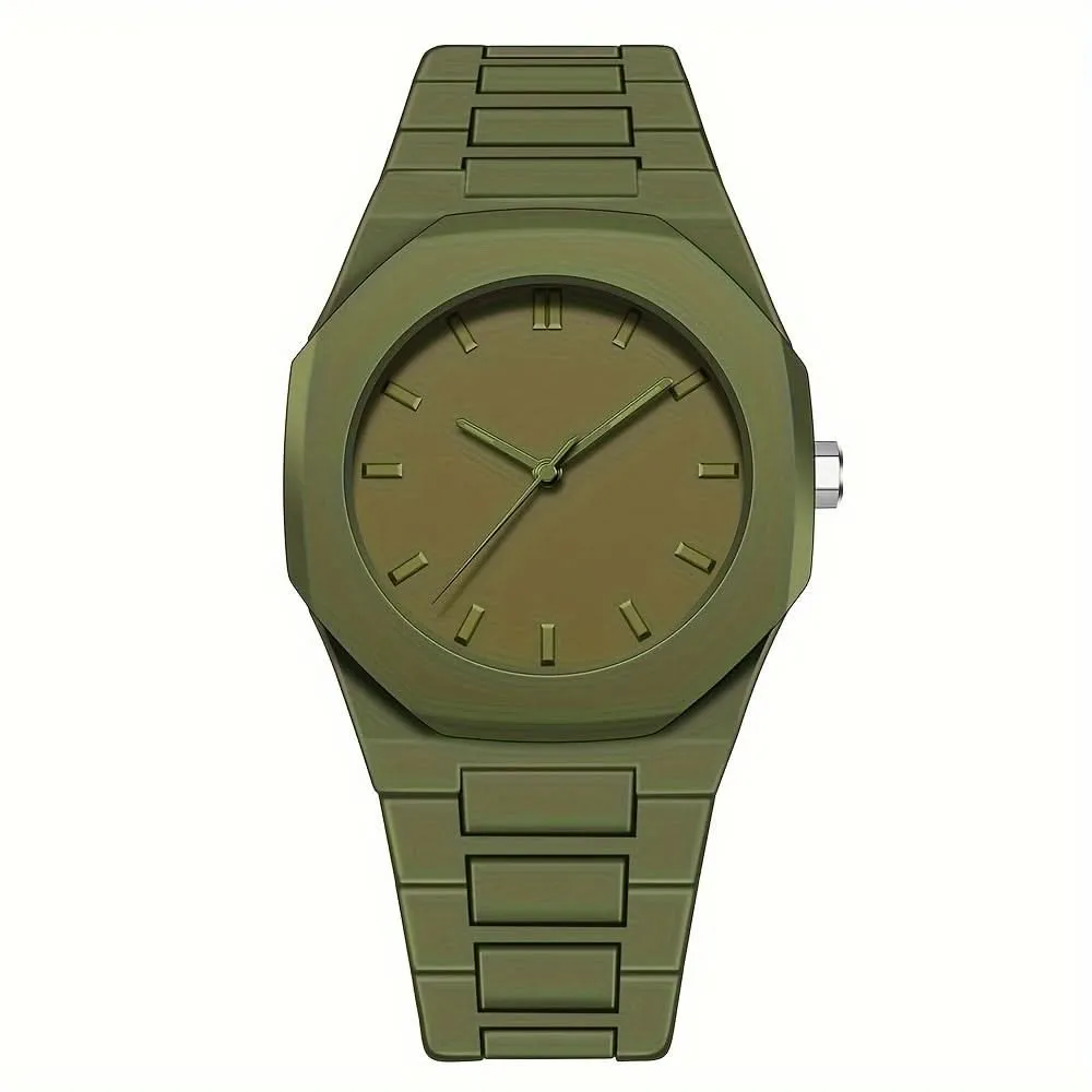 Men's Quartz Business Watch with Round Dial