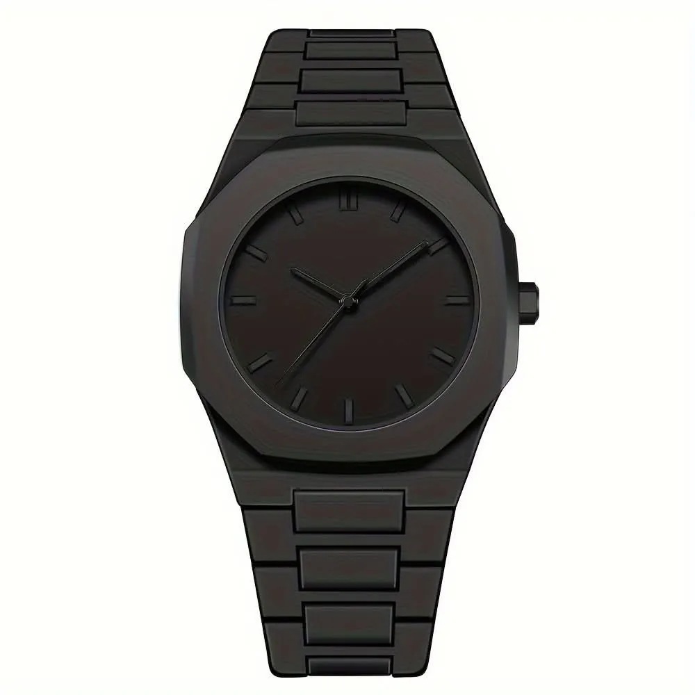 Men's Quartz Business Watch with Round Dial