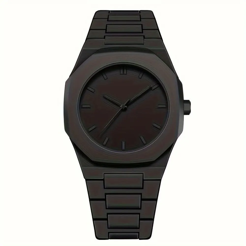 Men's Quartz Business Watch with Round Dial