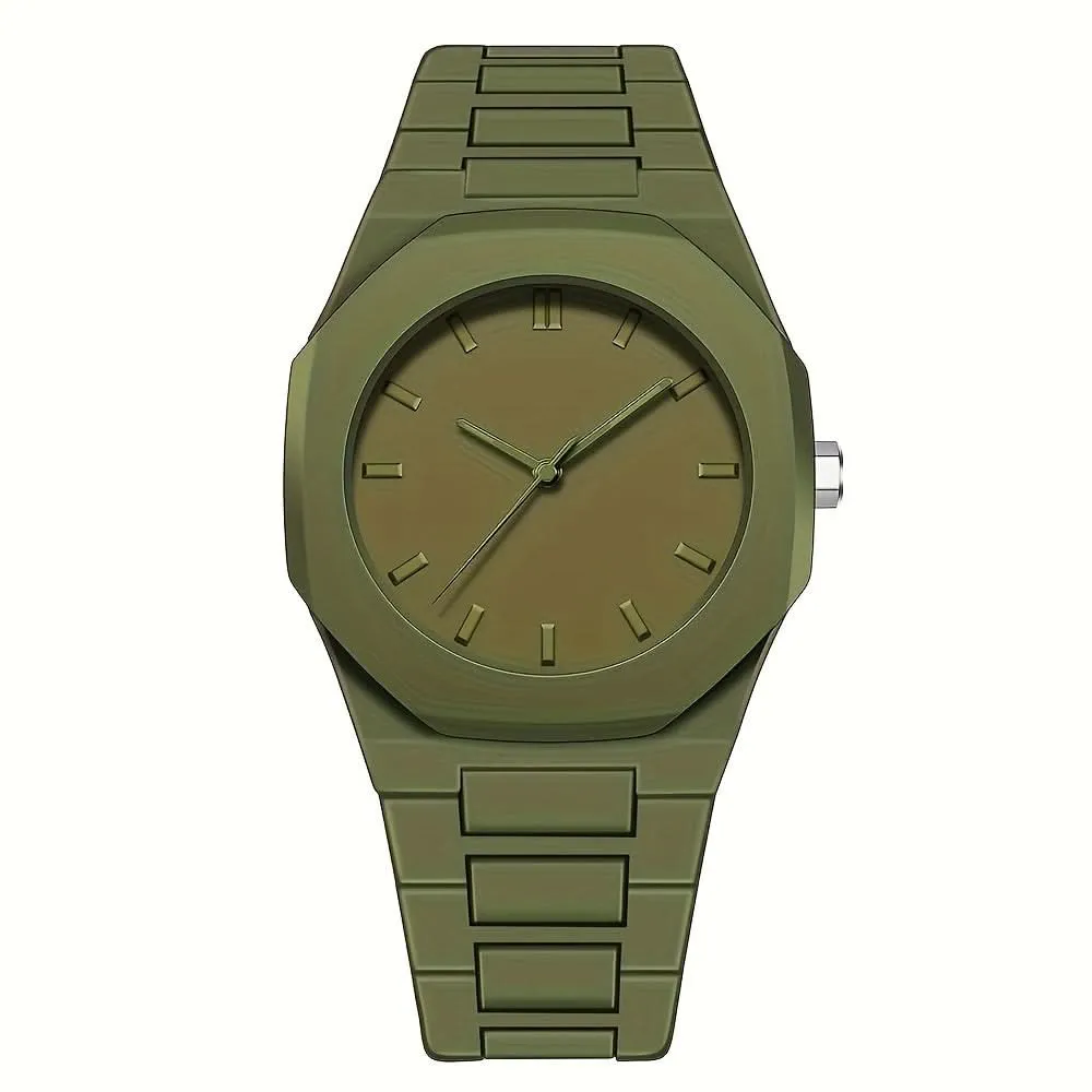 Men's Quartz Business Watch with Round Dial