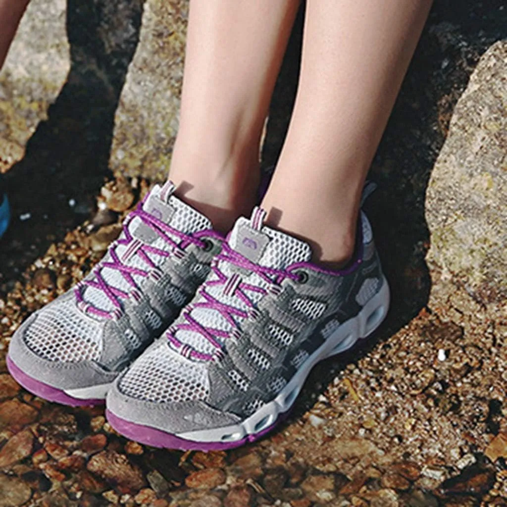 MIOKE Women's Lightweight Mesh Hiking Shoes Outdoor Running Trail Hiker Non-Slip Climbing Backpacking Shoes