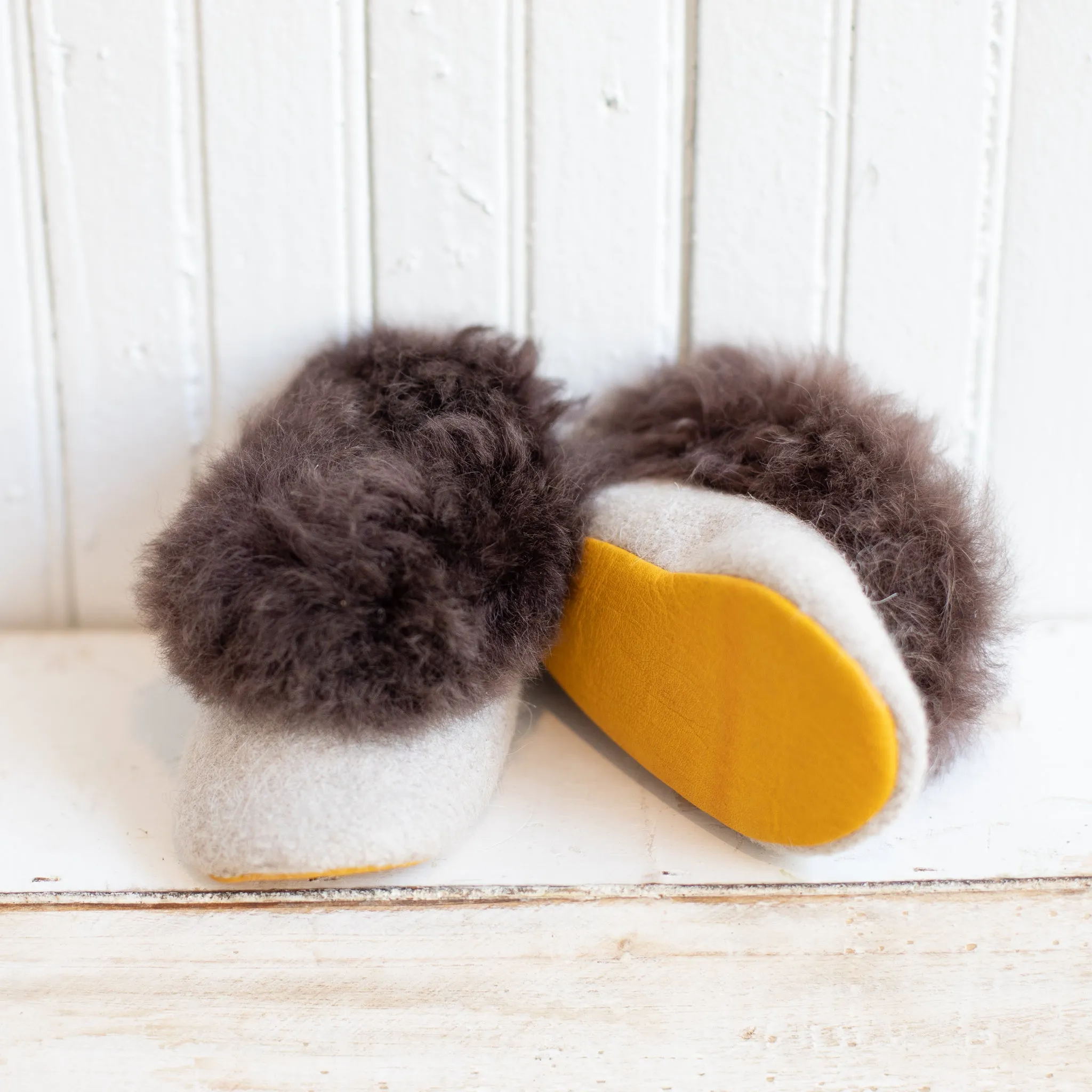 Newborn Alpaca Booties