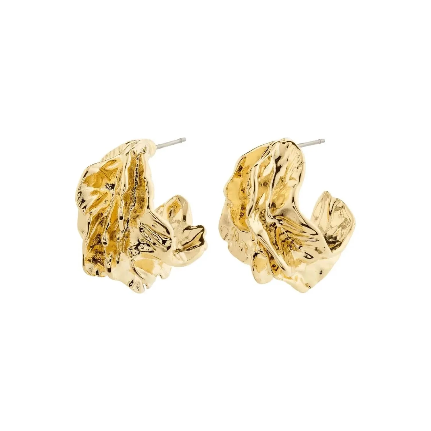 Pilgrim Jewelry Eclipse Gold Plated Hoops - 122522003