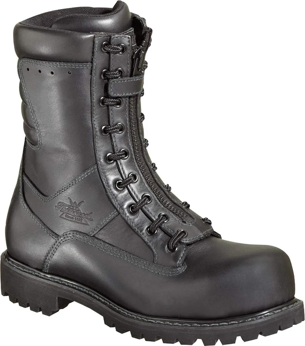 Thorogood 804-6379 Men's 9" Waterproof Power EMS/Wildland, Composite Safety Toe Boot, Black - 10.5 W US