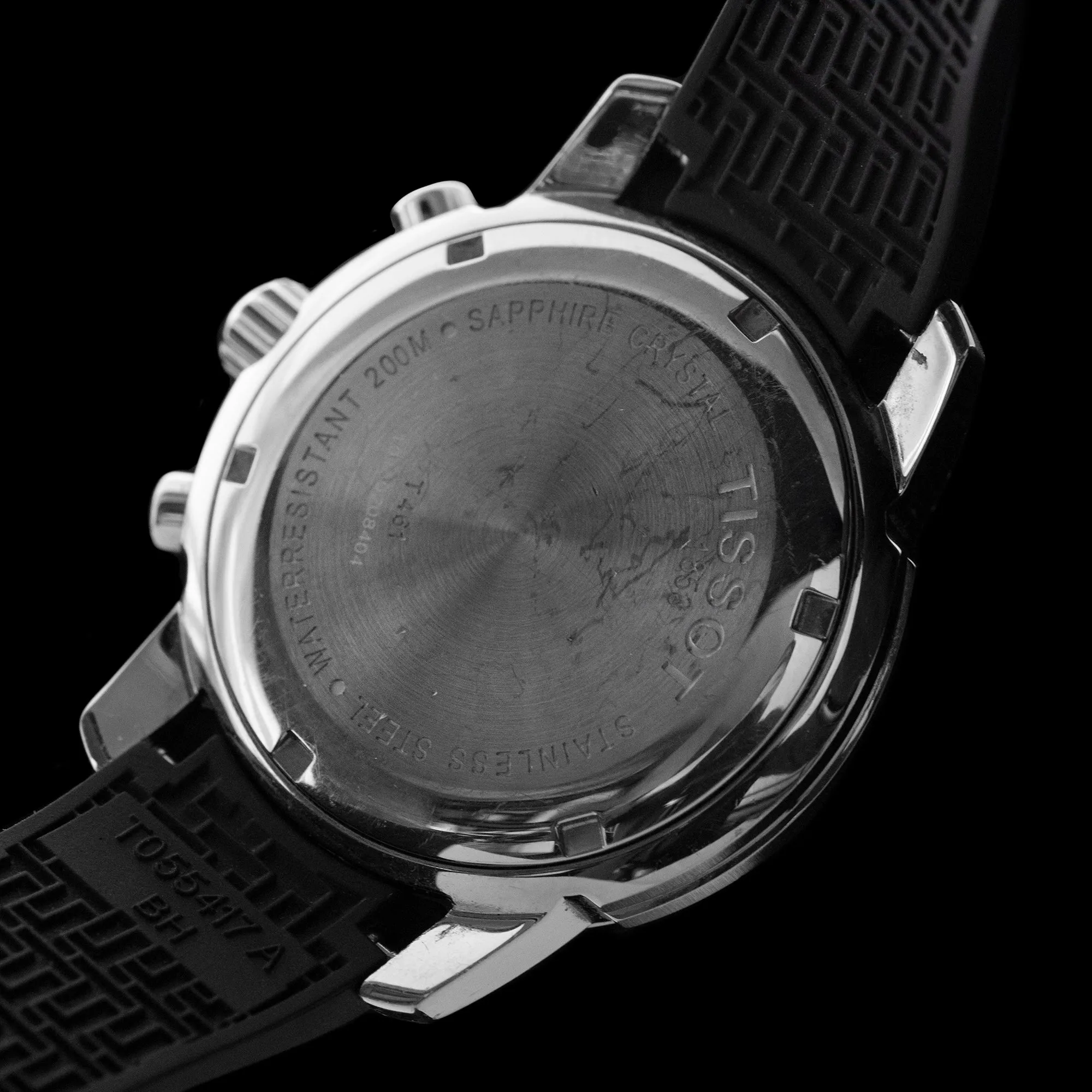 Tissot - PRC 200 T461 Black Chronograph